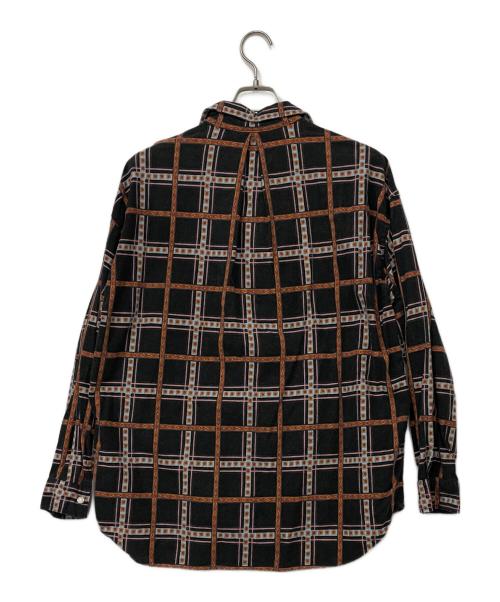 REMI RELIEF（レミレリーフ）REMI RELIEF (レミレリーフ) シャツ ブラック×レッド サイズ:Fの古着・服飾アイテム