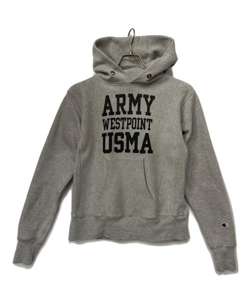 Champion REVERSE WEAVE（チャンピオン リバース ウィーブ）Champion REVERSE WEAVE (チャンピオン リバース ウィーブ) パーカー グレー サイズ:Mの古着・服飾アイテム