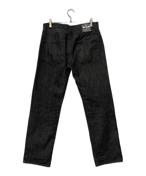stussy（ステューシー）stussy (ステューシー) デニムパンツ ブラック サイズ:W32の古着・服飾アイテム