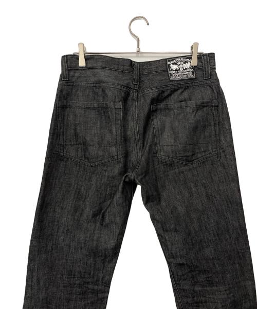 stussy（ステューシー）stussy (ステューシー) デニムパンツ ブラック サイズ:W32の古着・服飾アイテム