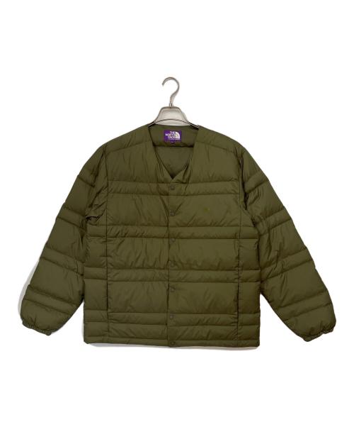 THE NORTH FACE（ザ ノース フェイス）THE NORTH FACE (ザ ノース フェイス) ノーカラージャケット オリーブ サイズ:Lの古着・服飾アイテム