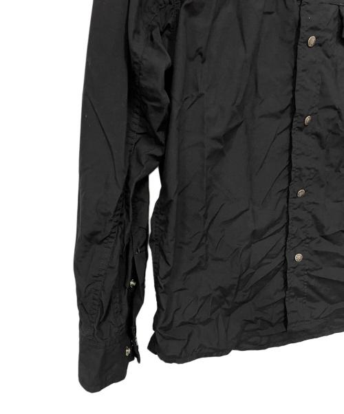 THE NORTH FACE（ザ ノース フェイス）THE NORTH FACE (ザ ノース フェイス) ロングスリーブ ヌプシシャツ ブラック サイズ:Sの古着・服飾アイテム