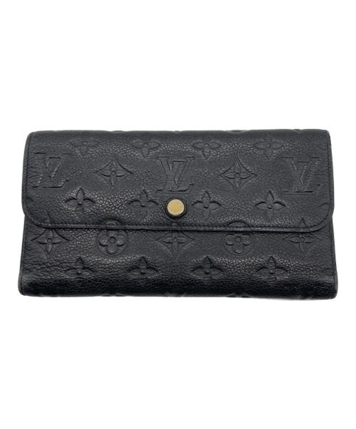 LOUIS VUITTON（ルイ ヴィトン）LOUIS VUITTON (ルイ ヴィトン) 3つ折り財布 ブラックの古着・服飾アイテム