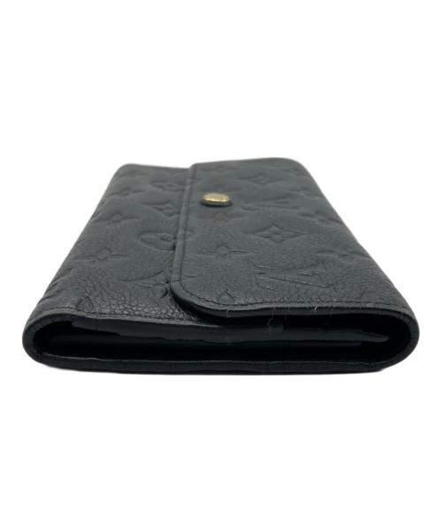 LOUIS VUITTON（ルイ ヴィトン）LOUIS VUITTON (ルイ ヴィトン) 3つ折り財布 ブラックの古着・服飾アイテム