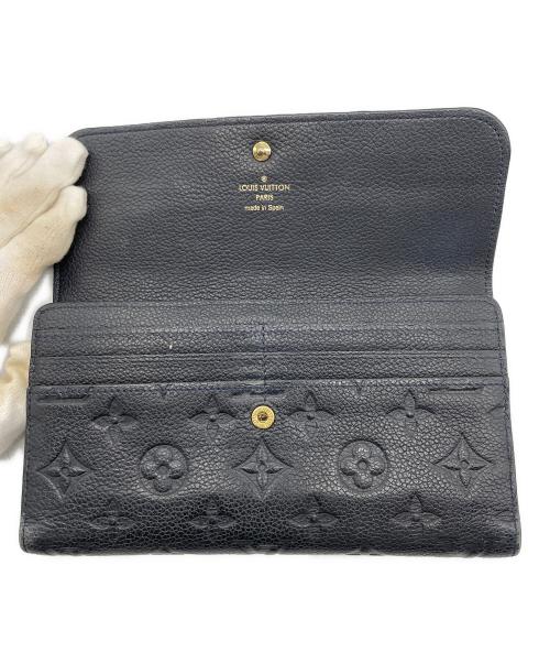 LOUIS VUITTON（ルイ ヴィトン）LOUIS VUITTON (ルイ ヴィトン) 3つ折り財布 ブラックの古着・服飾アイテム