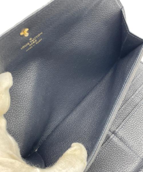 LOUIS VUITTON（ルイ ヴィトン）LOUIS VUITTON (ルイ ヴィトン) 3つ折り財布 ブラックの古着・服飾アイテム