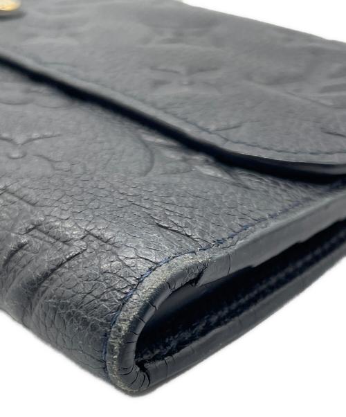 LOUIS VUITTON（ルイ ヴィトン）LOUIS VUITTON (ルイ ヴィトン) 3つ折り財布 ブラックの古着・服飾アイテム