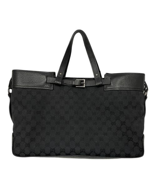 GUCCI（グッチ）GUCCI (グッチ) トートバッグ ブラックの古着・服飾アイテム
