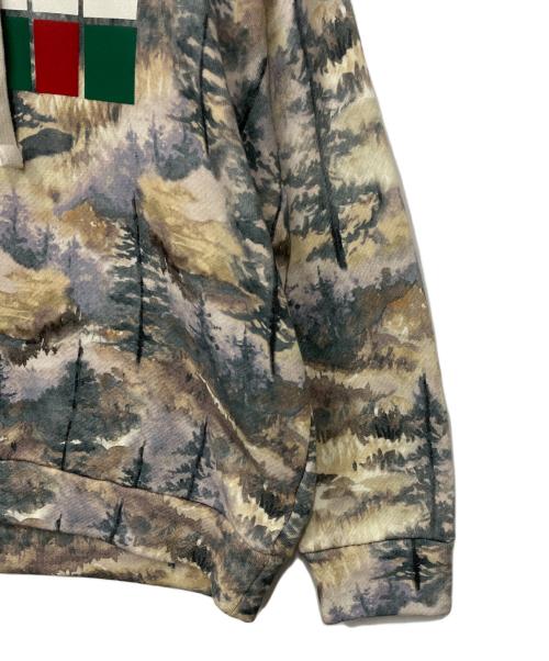 GUCCI（グッチ）GUCCI (グッチ) THE NORTH FACE (ザ ノース フェイス) プルオーバーパーカー マルチカラー サイズ:Mの古着・服飾アイテム