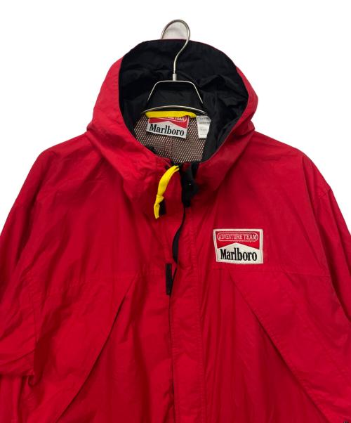 marlboro（マルボロ）marlboro (マルボロ) ナイロンジャケット レッド サイズ:Lの古着・服飾アイテム