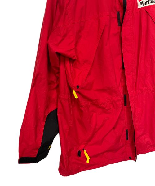 marlboro（マルボロ）marlboro (マルボロ) ナイロンジャケット レッド サイズ:Lの古着・服飾アイテム