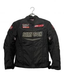 SIMPSON（シンプソン）の古着「脱着式中綿インナージャケット」｜ブラック