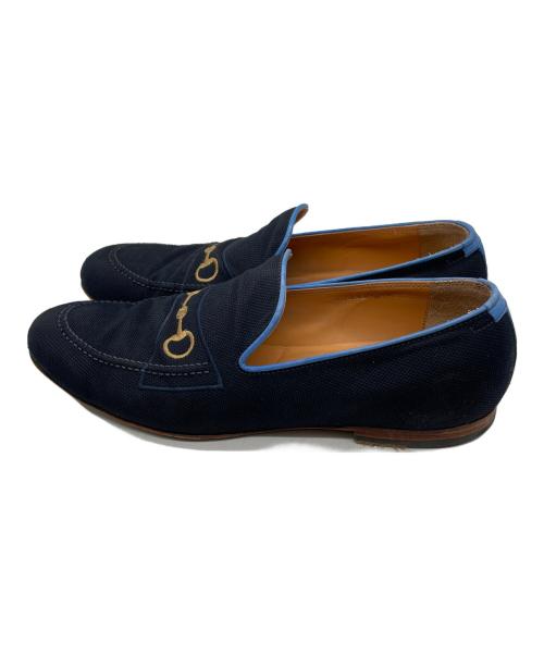 POLPETTA（ポルペッタ）POLPETTA (ポルペッタ) ローファー ネイビー サイズ:42 1/2の古着・服飾アイテム