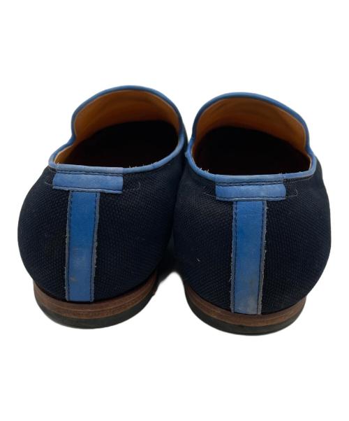 POLPETTA（ポルペッタ）POLPETTA (ポルペッタ) ローファー ネイビー サイズ:42 1/2の古着・服飾アイテム