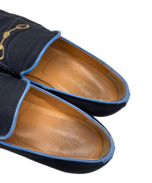 POLPETTA（ポルペッタ）POLPETTA (ポルペッタ) ローファー ネイビー サイズ:42 1/2の古着・服飾アイテム