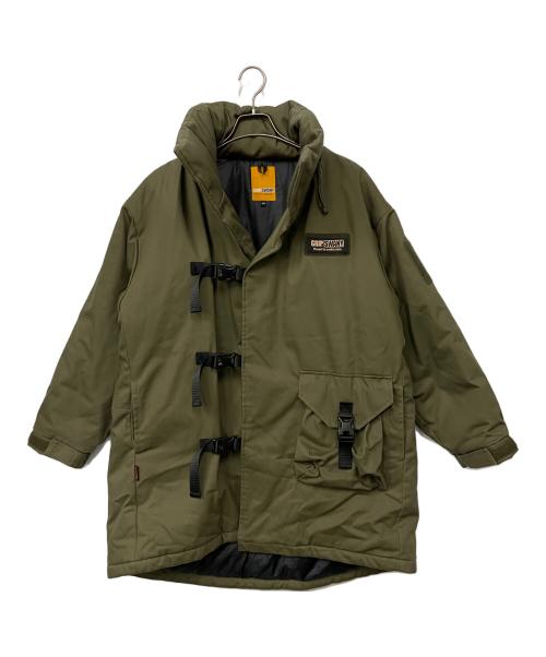 GRIP SWANY（グリップスワニー）GRIP SWANY (グリップスワニー) ファイヤーマンコート カーキ サイズ:Mの古着・服飾アイテム