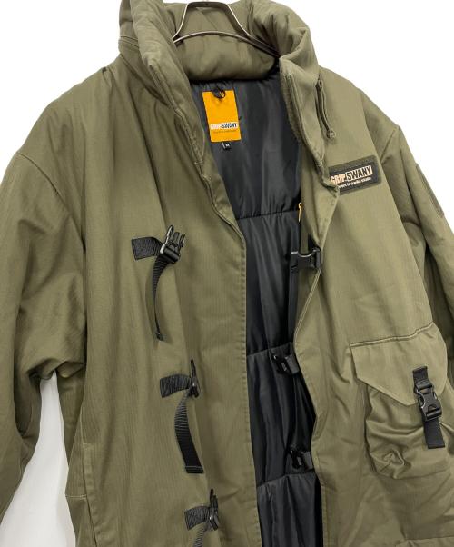 GRIP SWANY（グリップスワニー）GRIP SWANY (グリップスワニー) ファイヤーマンコート カーキ サイズ:Mの古着・服飾アイテム