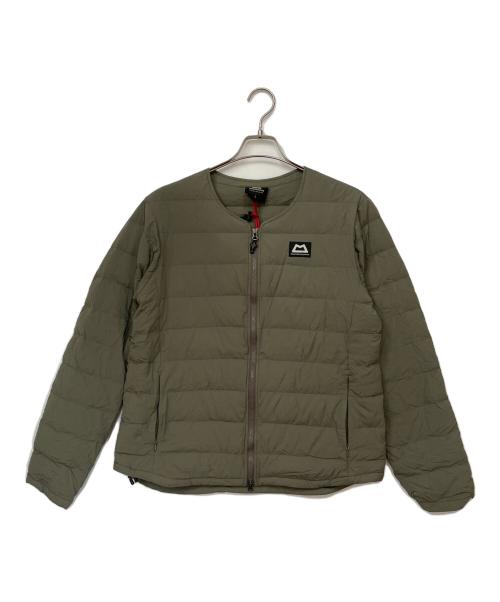 MountainEquipment（マウンテンイクィップメント）MountainEquipment (マウンテンイクィップメント) ダウンジャケット カーキ サイズ:Lの古着・服飾アイテム