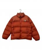 THE NORTH FACEザ ノース フェイス）の古着「ダウンジャケット」｜オレンジ