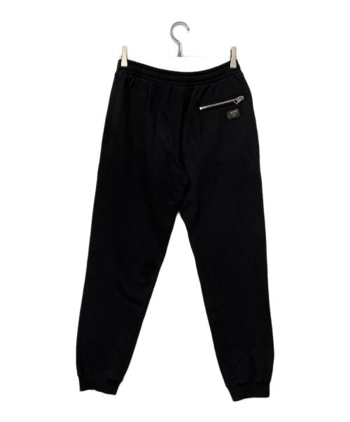 DOLCE & GABBANA（ドルチェ＆ガッバーナ）DOLCE & GABBANA (ドルチェ＆ガッバーナ) スウェットパンツ ブラック サイズ:44の古着・服飾アイテム