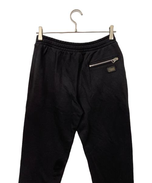 DOLCE & GABBANA（ドルチェ＆ガッバーナ）DOLCE & GABBANA (ドルチェ＆ガッバーナ) スウェットパンツ ブラック サイズ:44の古着・服飾アイテム