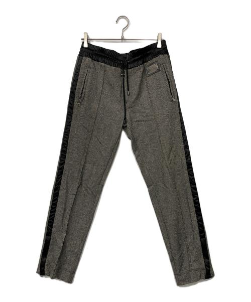 DOLCE & GABBANA（ドルチェ＆ガッバーナ）DOLCE & GABBANA (ドルチェ＆ガッバーナ) サイドジップパンツ グレー サイズ:44の古着・服飾アイテム