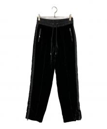DOLCE & GABBANA（ドルチェ＆ガッバーナ）の古着「サイドジップパンツ」｜ブラック