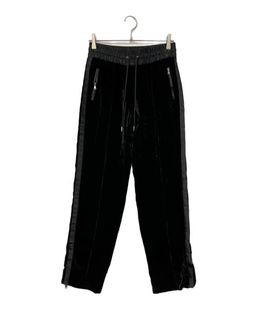 DOLCE & GABBANA（ドルチェ＆ガッバーナ）DOLCE & GABBANA (ドルチェ＆ガッバーナ) サイドジップパンツ ブラック サイズ:40の古着・服飾アイテム