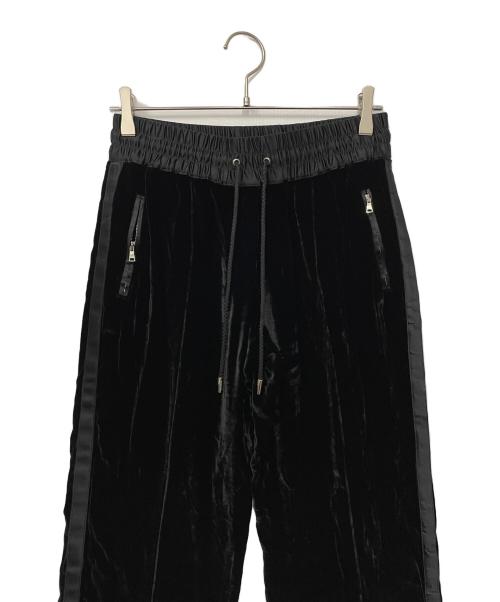 DOLCE & GABBANA（ドルチェ＆ガッバーナ）DOLCE & GABBANA (ドルチェ＆ガッバーナ) サイドジップパンツ ブラック サイズ:40の古着・服飾アイテム