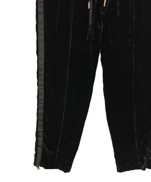 DOLCE & GABBANA（ドルチェ＆ガッバーナ）DOLCE & GABBANA (ドルチェ＆ガッバーナ) サイドジップパンツ ブラック サイズ:40の古着・服飾アイテム