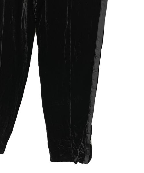DOLCE & GABBANA（ドルチェ＆ガッバーナ）DOLCE & GABBANA (ドルチェ＆ガッバーナ) サイドジップパンツ ブラック サイズ:40の古着・服飾アイテム