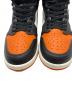 中古・古着 NIKE (ナイキ) ハイカットスニーカー オレンジ×ブラック サイズ:28：16000円