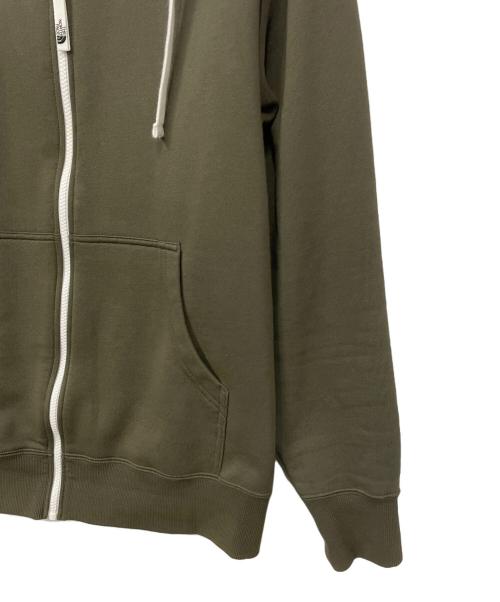 THE NORTH FACE（ザ ノース フェイス）THE NORTH FACE (ザ ノース フェイス) ジップパーカー オリーブ サイズ:Lの古着・服飾アイテム