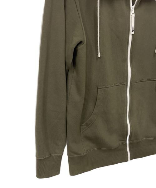 THE NORTH FACE（ザ ノース フェイス）THE NORTH FACE (ザ ノース フェイス) ジップパーカー オリーブ サイズ:Lの古着・服飾アイテム