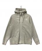 THE NORTH FACEザ ノース フェイス）の古着「ジップパーカー」｜ライトグレー