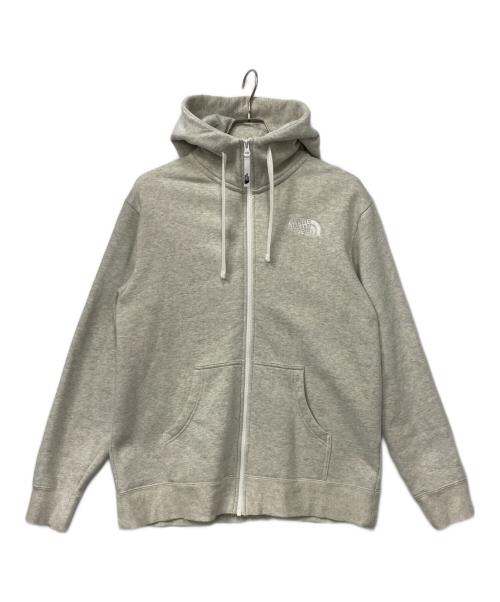 THE NORTH FACE（ザ ノース フェイス）THE NORTH FACE (ザ ノース フェイス) ジップパーカー ライトグレー サイズ:Lの古着・服飾アイテム