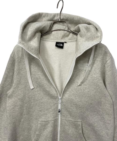 THE NORTH FACE（ザ ノース フェイス）THE NORTH FACE (ザ ノース フェイス) ジップパーカー ライトグレー サイズ:Lの古着・服飾アイテム