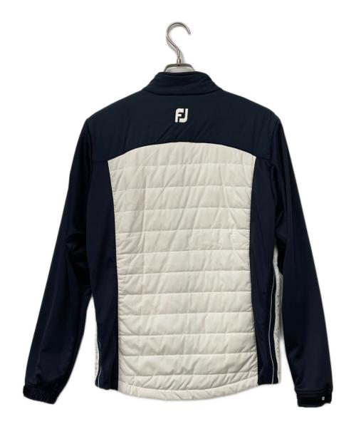 FOOT-JOY（フットジョイ）FOOT-JOY (フットジョイ) ゴルフウェア(トップス) ネイビー×ホワイト サイズ:Lの古着・服飾アイテム