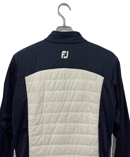 FOOT-JOY（フットジョイ）FOOT-JOY (フットジョイ) ゴルフウェア(トップス) ネイビー×ホワイト サイズ:Lの古着・服飾アイテム