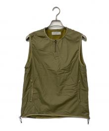 AXESQUIN ELEMENTS（アクシーズクイン エレメンツ）の古着「オクタライニングのベスト」｜オリーブ