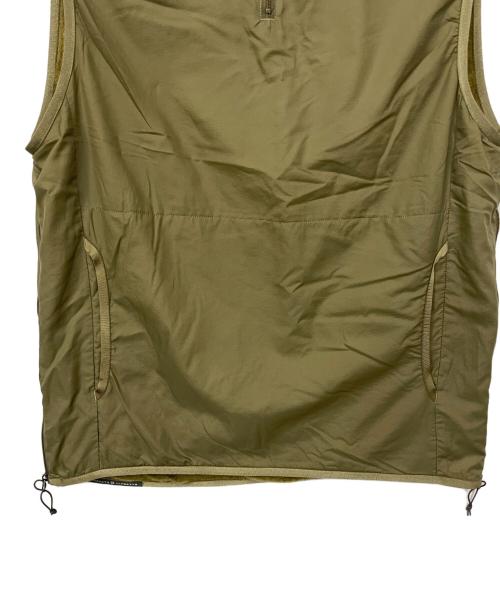 AXESQUIN ELEMENTS（アクシーズクイン エレメンツ）AXESQUIN ELEMENTS (アクシーズクイン エレメンツ) オクタライニングのベスト オリーブ サイズ:3の古着・服飾アイテム