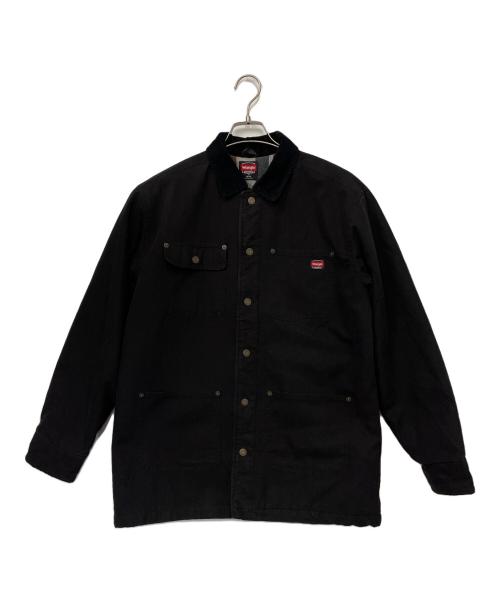 Wrangler（ラングラー）Wrangler (ラングラー) カバーオール ブラック サイズ:Mの古着・服飾アイテム