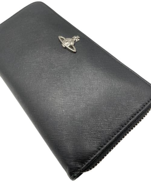 Vivienne Westwood（ヴィヴィアンウエストウッド）Vivienne Westwood (ヴィヴィアンウエストウッド) 長財布 ブラックの古着・服飾アイテム