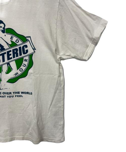 Hysteric Glamour（ヒステリックグラマー）Hysteric Glamour (ヒステリックグラマー) Tシャツ ホワイト サイズ:Mの古着・服飾アイテム