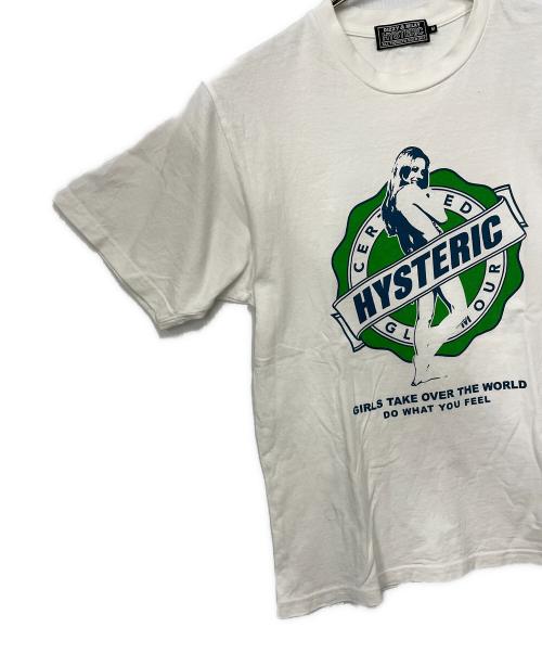 Hysteric Glamour（ヒステリックグラマー）Hysteric Glamour (ヒステリックグラマー) Tシャツ ホワイト サイズ:Mの古着・服飾アイテム