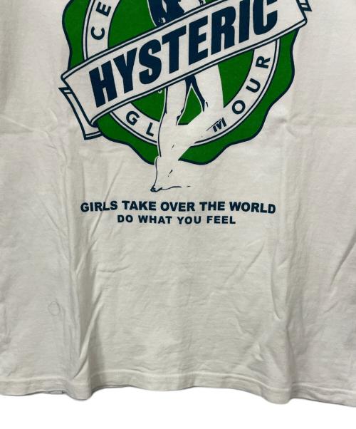 Hysteric Glamour（ヒステリックグラマー）Hysteric Glamour (ヒステリックグラマー) Tシャツ ホワイト サイズ:Mの古着・服飾アイテム