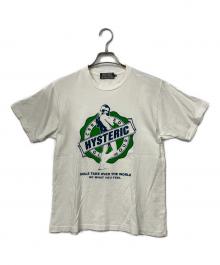 Hysteric Glamour（ヒステリックグラマー）の古着「GIRLS TAKE OVER Tシャツ」｜ホワイト