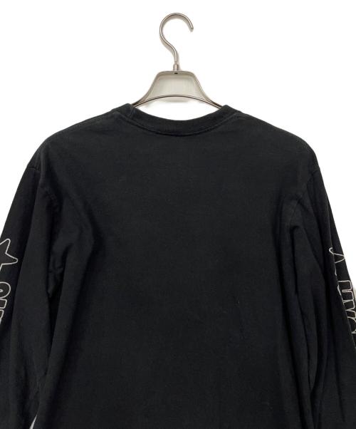 Hysteric Glamour（ヒステリックグラマー）Hysteric Glamour (ヒステリックグラマー) SUPREME (シュプリーム) ロングスリーブTシャツ ブラック サイズ:Mの古着・服飾アイテム