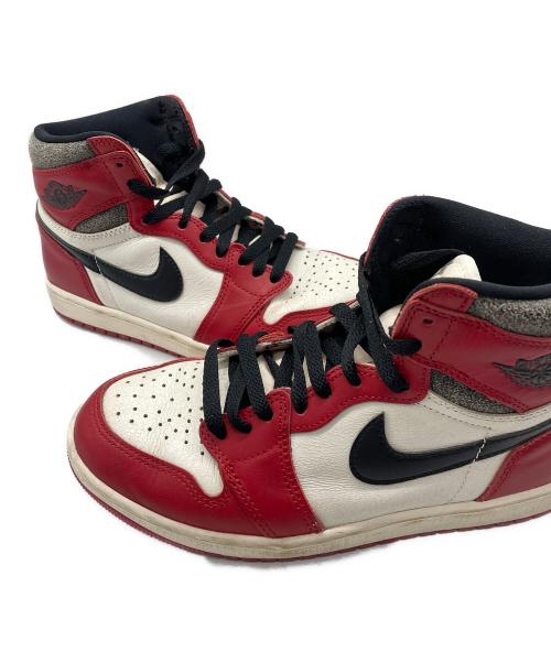 NIKE（ナイキ）NIKE (ナイキ) スニーカー ホワイト×レッド サイズ:25.5の古着・服飾アイテム