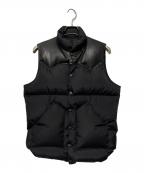 RockyMountainFeatherBedロッキーマウンテンフェザーベッド）の古着「ダウンベスト」｜ブラック